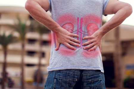 fatigue back pain kidney problems